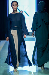 Blue tunic-Loose fit