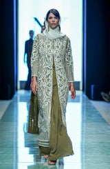 Handcrafted Burnout Jacket (WHITE)