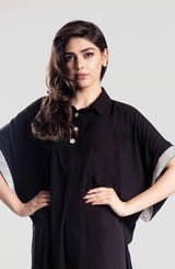 Sorrento- Black W/ Emb - Natasha Kamal