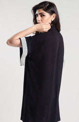 Sorrento- Black W/ Emb - Natasha Kamal