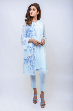 Jacket with tunic & trousers (Three piece)