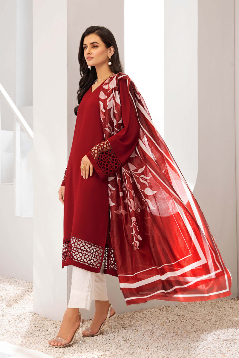 Ruby Duppatta